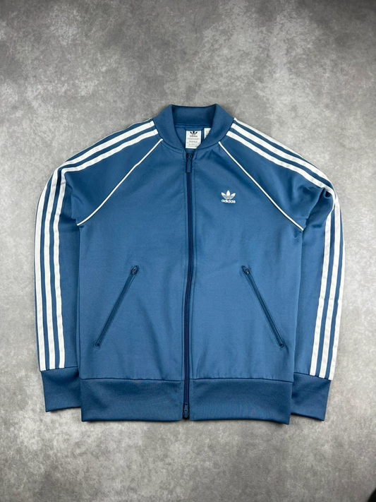 Adidas Originals Firebird 2000s Vintage Retro Trainingsjacke Gr. S Blue| | pashastyle y2k 0044