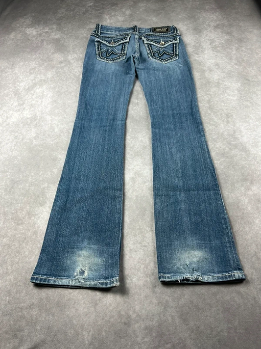 Vintage Miss Me Bootcut Flared Jeans Gr. S | Y2K | 0067