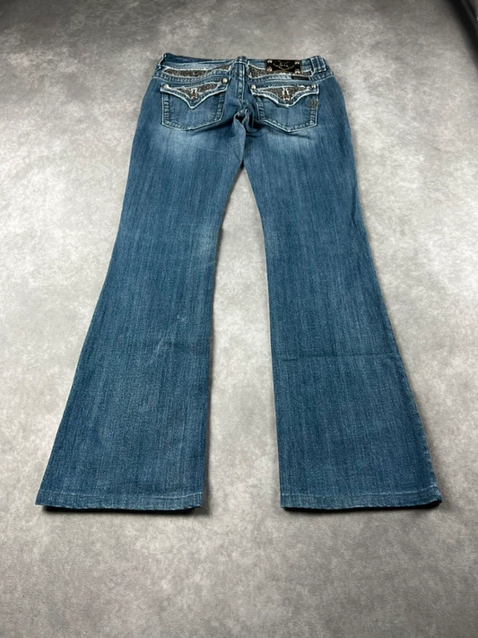 Vintage Miss Me Bootcut Flared Jeans Gr. M | Y2K | 0071