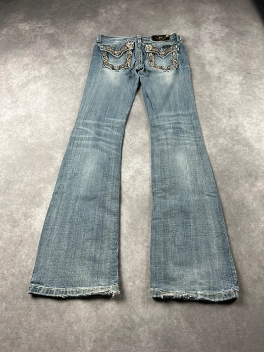Vintage Miss Me Bootcut Flared Jeans Gr. XS| Y2K | 0079